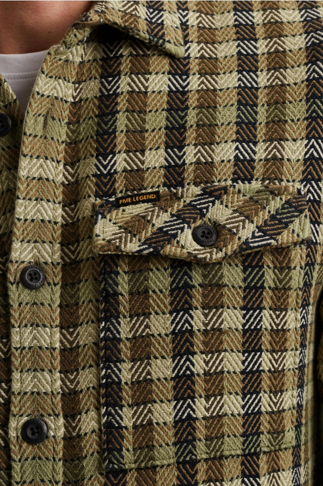 SHIRT JACKET MET RUITPATROON PSI2508212 6379